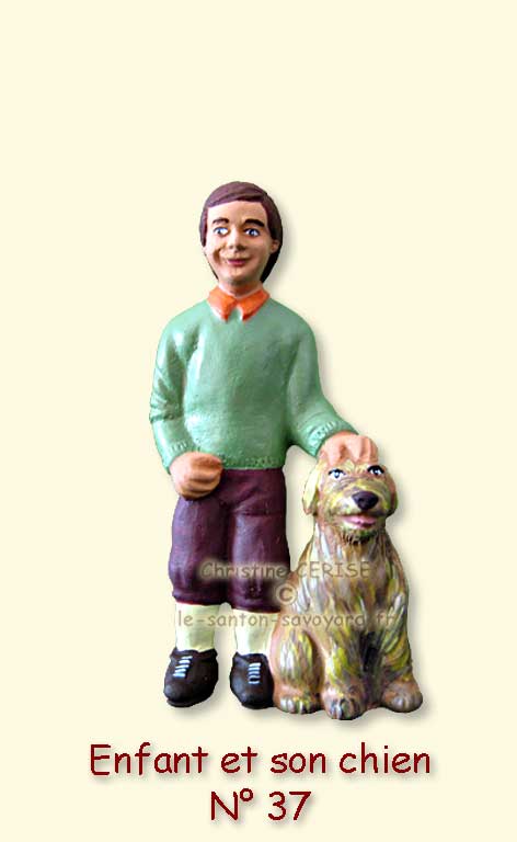 N°37 Enfant et son chien